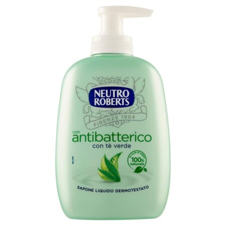 offerta a tempo: neutro roberts sapone liquido antibatterico con tè verde — 55% da 2,39 € a 1,08 €