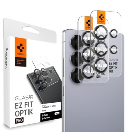 offerta a tempo: spigen glas.tr ez fit optik pro protezione fotocamera compatibile con samsung galaxy s25 ultra — 25% da 28,99 € a 21,74 €