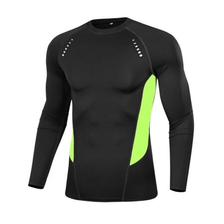 offerta a tempo: terecey maglia a compressione uomo a manica lunga maglie tecnica asciugatura rapida — 17% da 11,99 € a 9,99 €