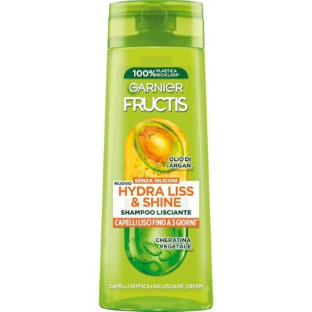 offerta a tempo: garnier fructis shampoo lisciante per capelli crespi — 36% da 2,99 € a 1,91 €