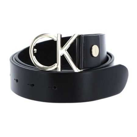 offerta a tempo: calvin klein donna cintura ck logo belt 3.5 cm cintura in pelle — 40% da 54,90 € a 33,19 €