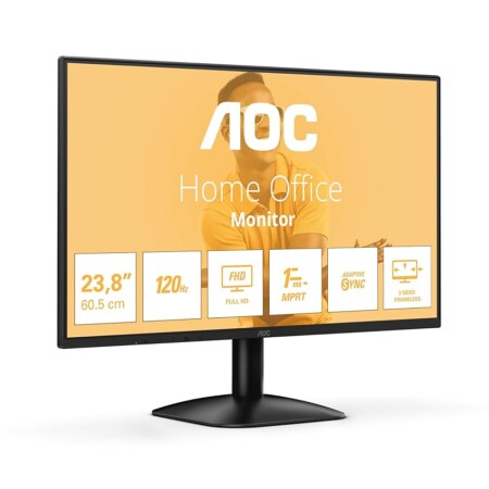offerta a tempo: aoc monitor fullhd da 24" — 30% da 99,90 € a 69,90 €