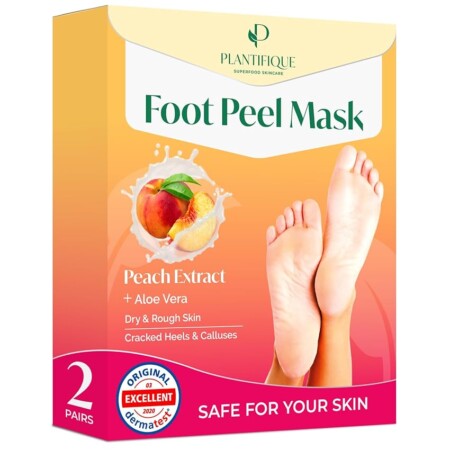 offerta a tempo: plantifique maschera piedi esfoliante | trattamento calli e duroni | cura e scrub — 24% da 19,95 € a 15,25 €