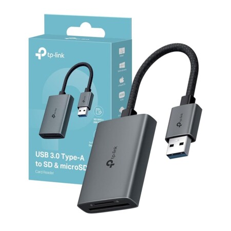 offerta a tempo: tp link ua430 lettore di schede, usb 3.0 type a a sd & microsd fino a 2tb — 8% da 12,99 € a 11,99 €
