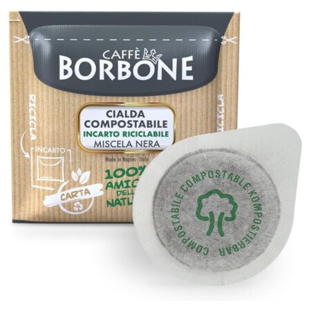 offerta a tempo: caffè borbone 50 cialde di caffè — 41% da 11,90 € a 6,99 €