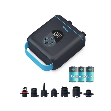 offerta a tempo: topump tps260 pompa sup ricaricabile, 20psi elettrica con auto — 25% da 135,00 € a 101,23 €