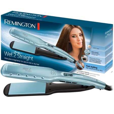 offerta a tempo: remington piastra per capelli bagnati e asciutti — 52% da 58,00 € a 27,90 €