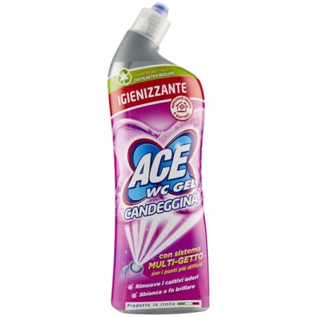 offerta a tempo: ace wc gel con candeggina, 700 ml — 12% da 1,91 € a 1,69 €