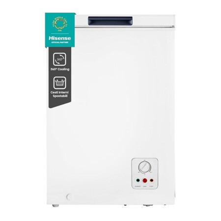 offerta a tempo: hisense mcf95e congelatore a pozzo 95 l di capacità, silenzioso 40 db — 6% da 179,00 € a 169,00 €