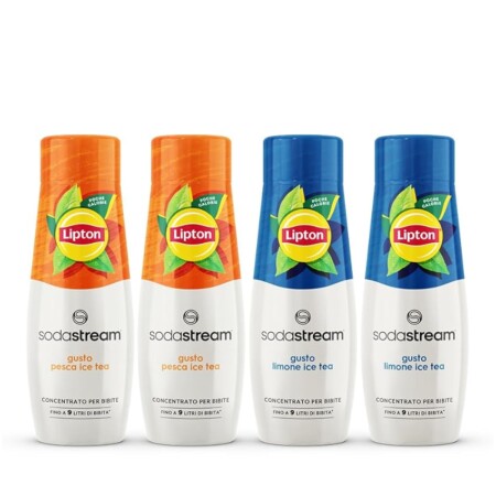 offerta a tempo: sodastream 4 concentrati gusto thè lipton — 44% da 28,79 € a 15,99 €