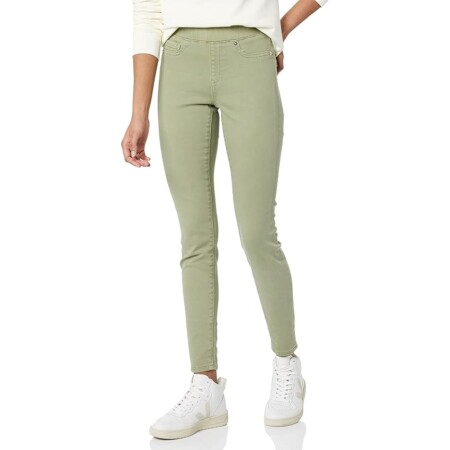 offerta a tempo: amazon essentials jeggings pull on elasticizzati a vita media (disponibili in taglie forti) — 13% da 25,50 € a 22,16 €
