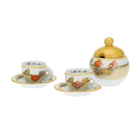 offerta a tempo: thun set 2 tazzine caffè e zuccheriera country — 35% da 39,90 € a 25,99 €