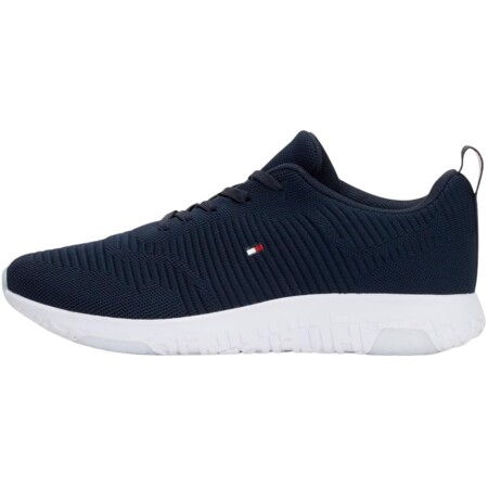 offerta a tempo: tommy hilfiger sneakers da runner uomo corporate knit rib runner scarpe sportive — 25% da 109,90 € a 81,95 €