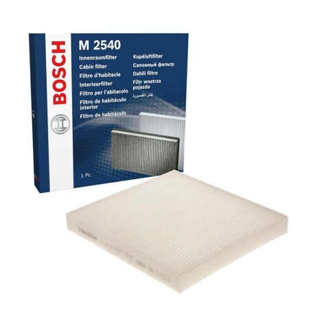 offerta a tempo: bosch filtro abitacolo standard m2540, filtro di ricambio filtra polline e polveri — 10% da 10,48 € a 9,40 €