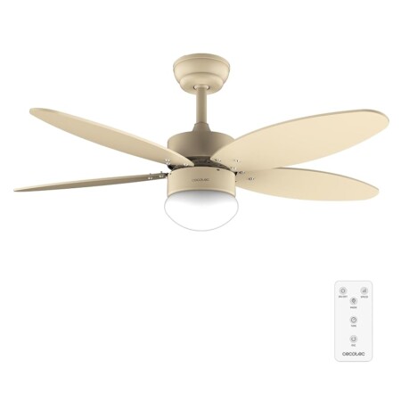 offerta a tempo: cecotec ventilatore da soffitto con luce led — 45% da 92,90 € a 50,90 €