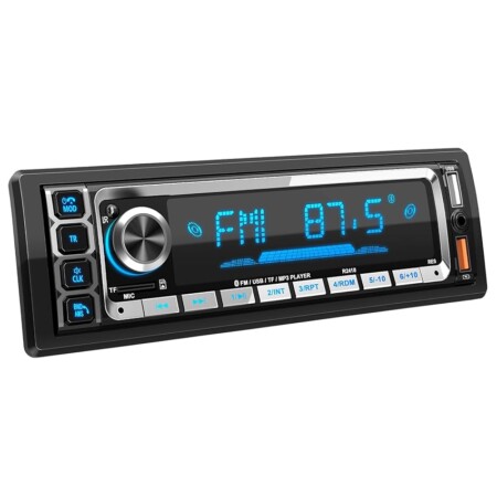 offerta a tempo: rds autoradio bluetooth 5.0 vivavoce, stereo auto bluetooth fm/am autoradio1 din per auto — 20% da 39,99 € a 31,99 €