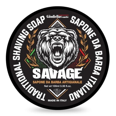 offerta a tempo: sapone da barba the goodfellas ' smile 100ml. prodotto artigianale italiano (savage sapone da barba) — 15% da 9,99 € a 8,49 €