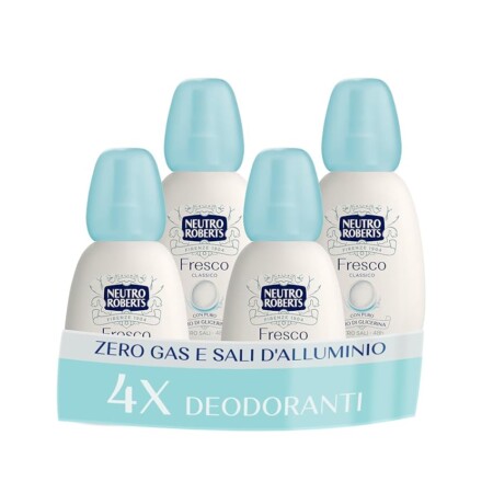 offerta a tempo: neutro roberts deodorante 4 pezzi — 40% da 15,99 € a 9,59 €