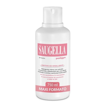 offerta a tempo: saugella poligyn, detergente intimo emolliente antiprurito — 30% da 19,99 € a 13,99 €