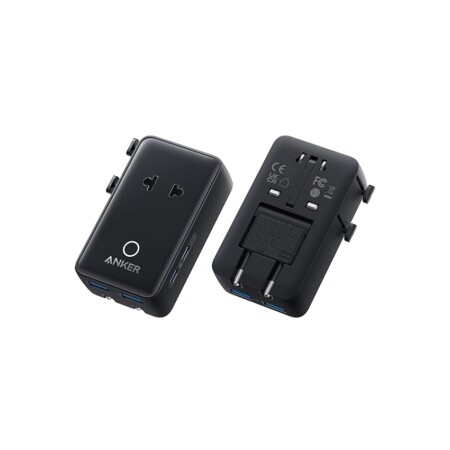 offerta a tempo: anker nano adattatore universale da viaggio di potenza usb a 5 porte con 1 ac — 9% da 25,99 € a 23,59 €