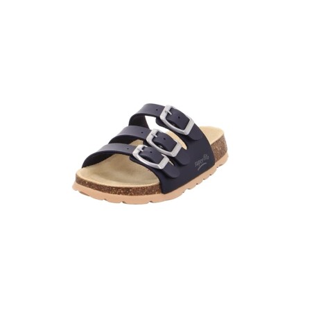 offerta a tempo: superfit fussbettpantoffel 800113, pantofole bambini e ragazzi — 34% da 26,90 € a 17,83 €