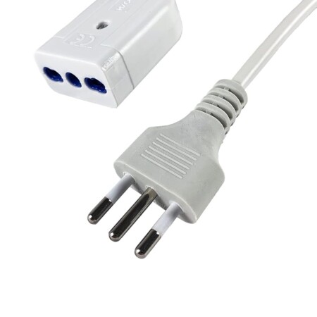 offerta a tempo: tempo di saldi prolunga da 10 m con presa bipasso resistente, per dispositivi elettronici — 10% da 15,90 € a 14,31 €