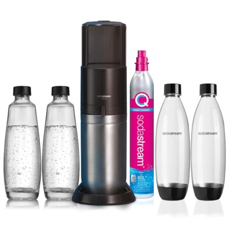 offerta a tempo: sodastream duo megapack, gasatore d'acqua per trasformare l' acqua in acqua frizzante — 17% da 149,99 € a 124,99 €