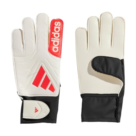 offerta a tempo: adidas unisex adulto copa goalkeeper gloves club, white/lucid red/black — 26% da 23,00 € a 17,04 €