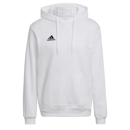 offerta a tempo: adidas uomo entrada 22 sweat hoodie, white / black — 31% da 45,00 € a 30,85 €