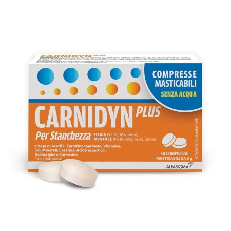 offerta a tempo: carnidyn plus integratore alimentare per stanchezza mentale e fisica — 6% da 13,81 € a 13,05 €