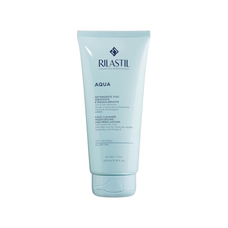 offerta a tempo: rilastil aqua detergente viso con acido ialuronico 200ml — 60% da 18,90 € a 7,57 €