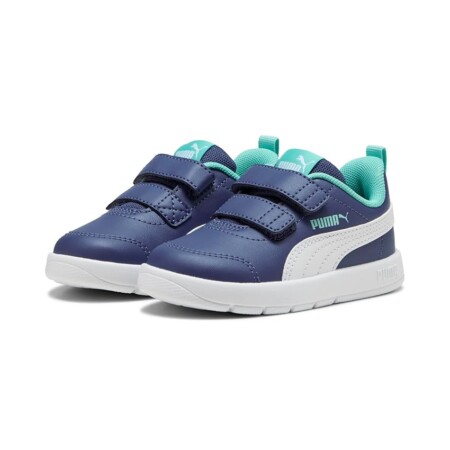 offerta a tempo: puma courtflex v3 v inf, scarpe da ginnastica unisex bimbi 0 24 — 13% da 27,95 € a 24,19 €