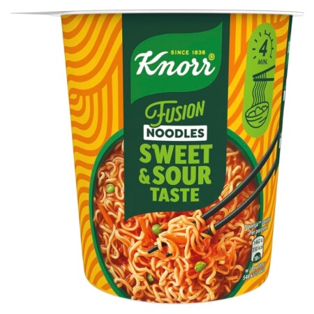 offerta a tempo: knorr fusion noodles sweet & sour — 57% da 2,30 € a 0,98 €