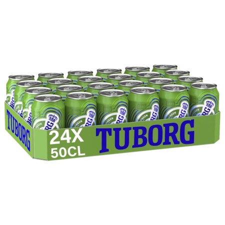 offerta a tempo: tuborg 24 lattine da 500ml — 34% da 28,56 € a 18,96 €