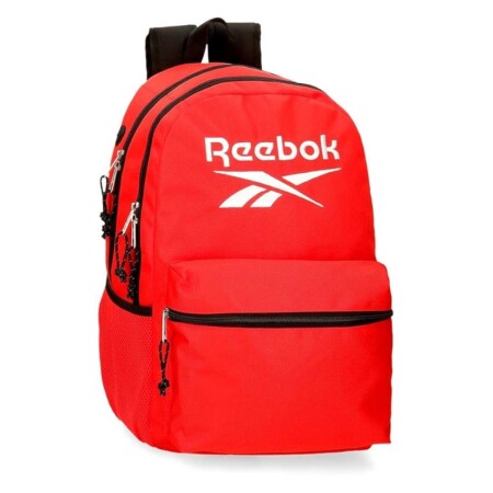 offerta a tempo: reebok boston zaino scuola doppio comparto rosso 31x44x15 cm poliestere 20,46l — 20% da 49,99 € a 40,20 €