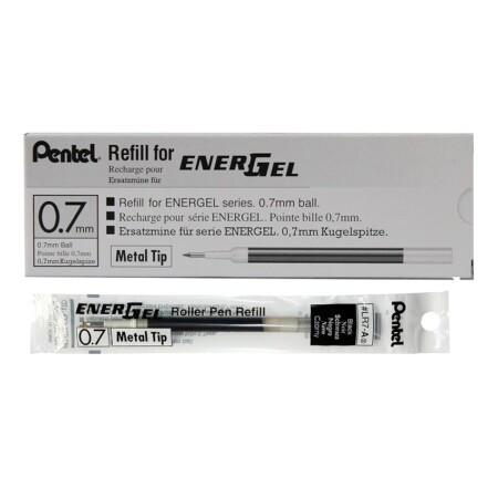 offerta a tempo: pentel lr7 ricarica per penna roller energel 0,35 mm tratto, Ø 0,7 mm — 13% da 16,76 € a 14,64 €
