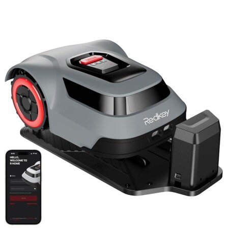 offerta a tempo: redkey mgc500 robot tagliaerba,max. 800m²,rilevamento delle rotture del cavo,pendenza di salita 45% — 34% da 449,99 € a 297,31 €