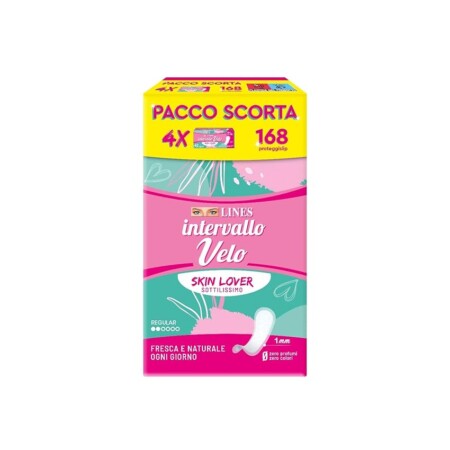 offerta a tempo: lines intervallo velo skin lover, pacco scorta — 16% da 7,38 € a 6,19 €