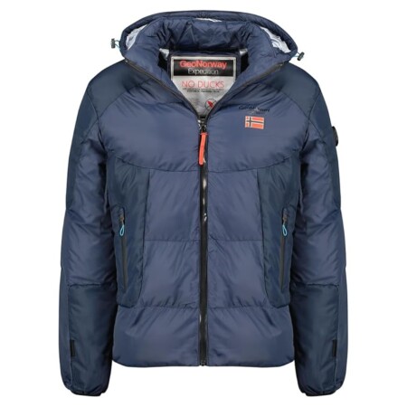 offerta a tempo: geographical norway casidan men giacca da uomo, marine — 17% da 124,90 € a 103,71 €