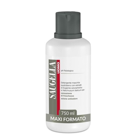 offerta a tempo: saugella uomo, detergente intimo e corpo rivitalizzante — 31% da 19,99 € a 13,82 €