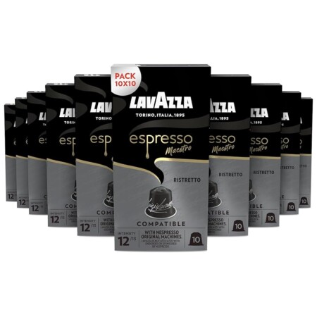 offerta a tempo: lavazza, espresso maestro ristretto — 18% da 38,49 € a 31,49 €