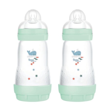 offerta a tempo: mam biberon easy start 260 ml (set da 2) — 36% da 18,99 € a 12,17 €