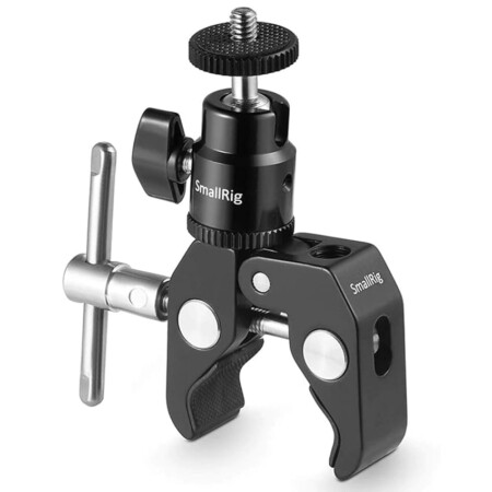 offerta a tempo: smallrig super clamp mount con adattatore artiglio a sfera e cool morsetto — 31% da 15,89 € a 10,96 €
