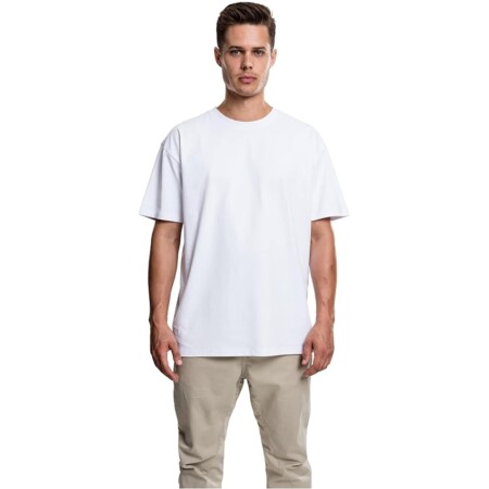 offerta a tempo: urban classics maglietta oversize t shirt, bianco (white) — 27% da 17,90 € a 12,99 €
