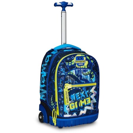 offerta a tempo: mitama trolley run scuola octogamer,doppio scomparto, blu — 20% da 69,90 € a 55,90 €
