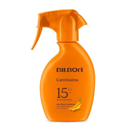 offerta a tempo: bilboa carotissima abbronzante corpo con protezione spf 15 200ml — 50% da 17,29 € a 8,65 €
