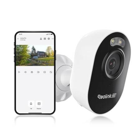 offerta a tempo: reolink telecamera sicurezza wifi outdoor 4k con wi fi 6 dual — 20% da 99,99 € a 79,99 €