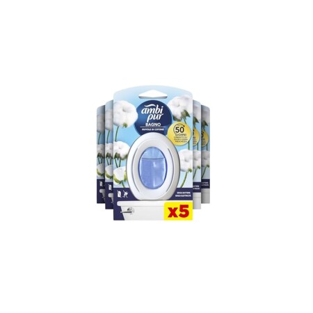 offerta a tempo: ambi pur bagno profumatore per ambienti 5 pezzi — 38% da 25,96 € a 15,99 €