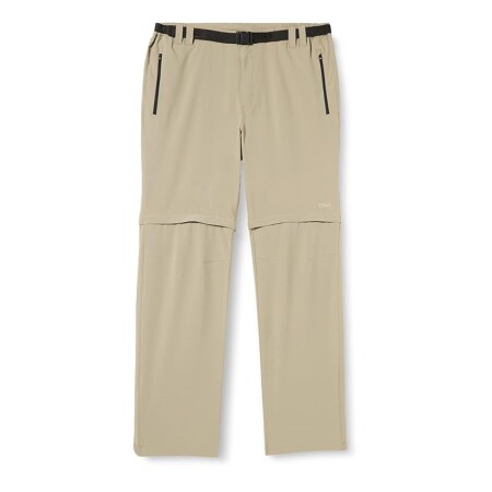 offerta a tempo: cmp pantaloni zip off elasticizzati da uomo, corda — 30% da 59,95 € a 41,99 €