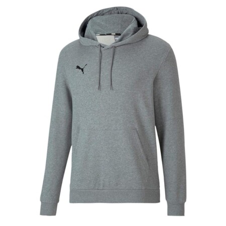 offerta a tempo: puma teamgoal 23 causals hoody felpa, medium gray heather — 26% da 35,36 € a 26,12 €